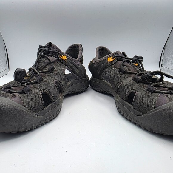 Keen SOLR Mens Size 8.5 Black Sandals Sport Water Slip On Closed Toe Casual - Picture 3 of 13